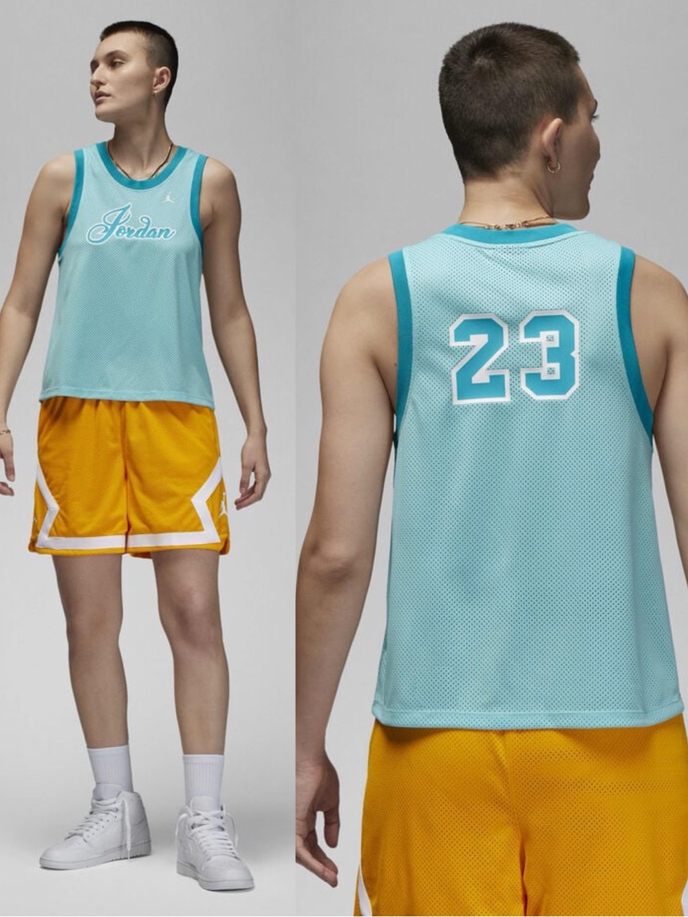 Nike Jordan Blue Jersey